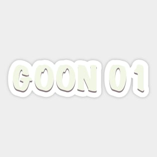 GOON 01 Sticker